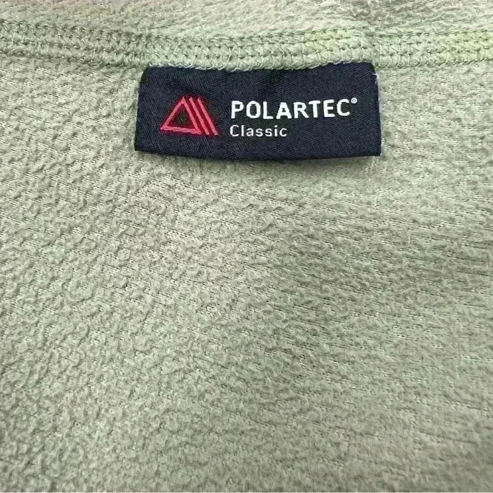 Vintage The North Face Polartec Fleece Quarter Zip Pullover Size S - Picture 3 of 6